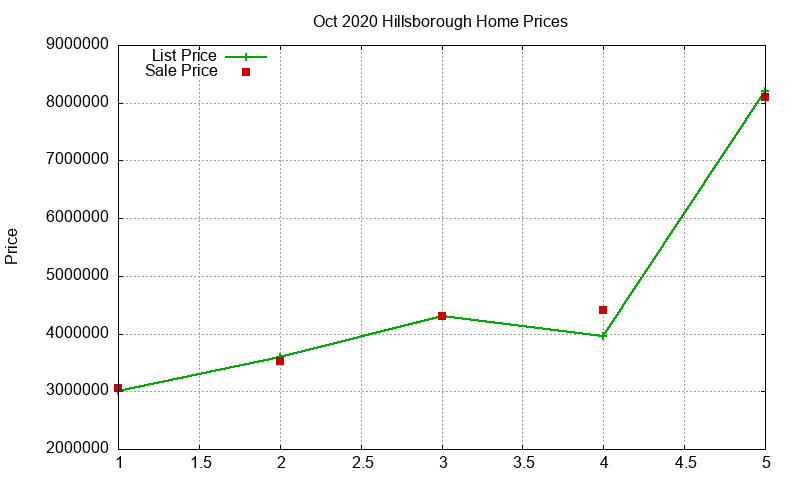 Hillsborough Homes Just Sold 2020-10