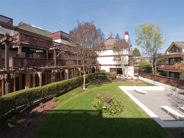 Balcony View 1  picture - 4155 El Camino Way, Unit B, Palo Alto 94306
