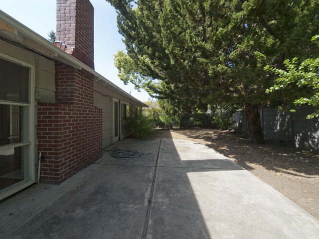 Backyard picture - 291 Walter Hays Dr, Palo Alto 94303