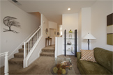 118 Pacchetti Way, Mountain View 94040 - Living Room Stairs (A)