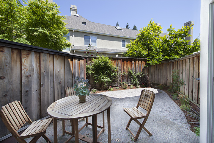 Patio picture - 731 Loma Verde Ave, Unit B, Palo Alto