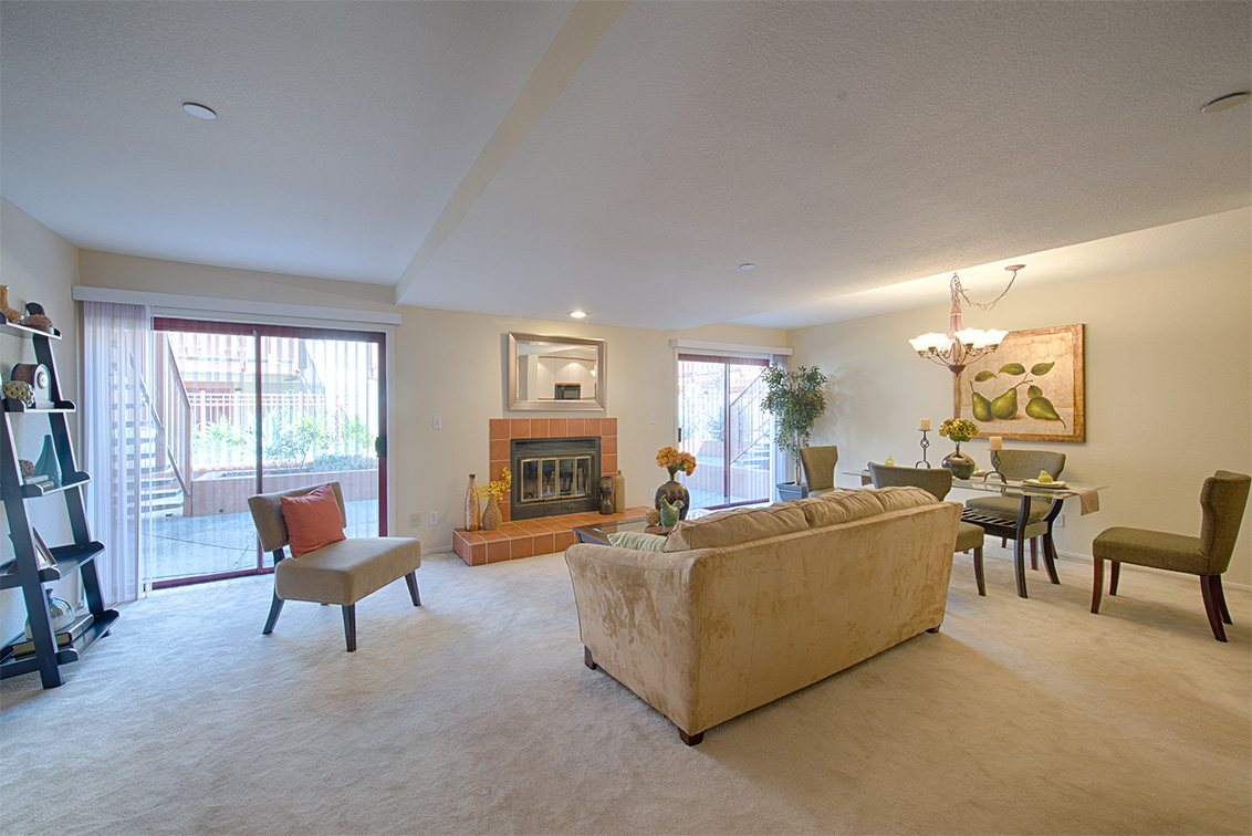 Living Room picture - 4159 El Camino Way, Unit B, Palo Alto 94306
