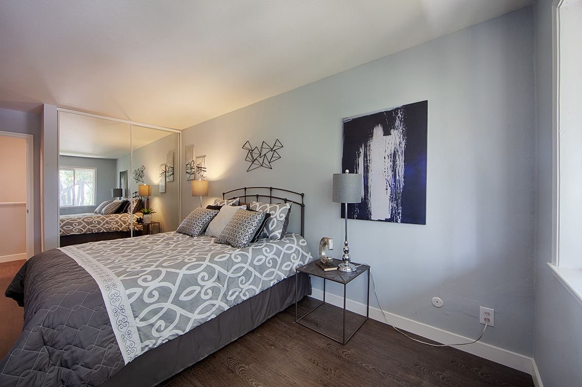 Bedroom 1 (D) picture - 7150 Rainbow Dr 21, San Jose 95129