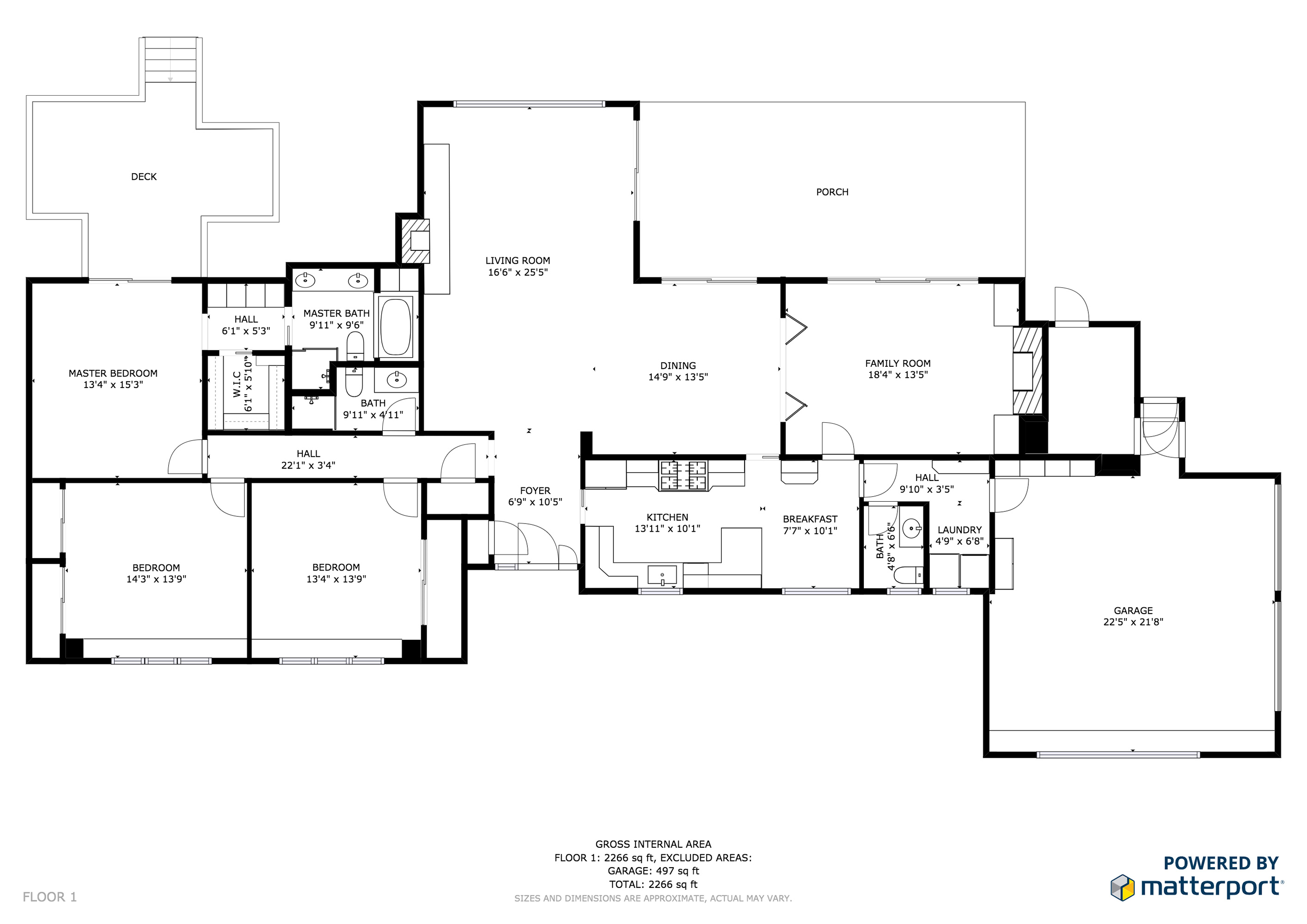 302 Stevick Dr, Atherton 94027 - Floor Plan (A)