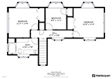 Floor Plan (B) - 1014 Windermere Ave, Menlo Park 94025