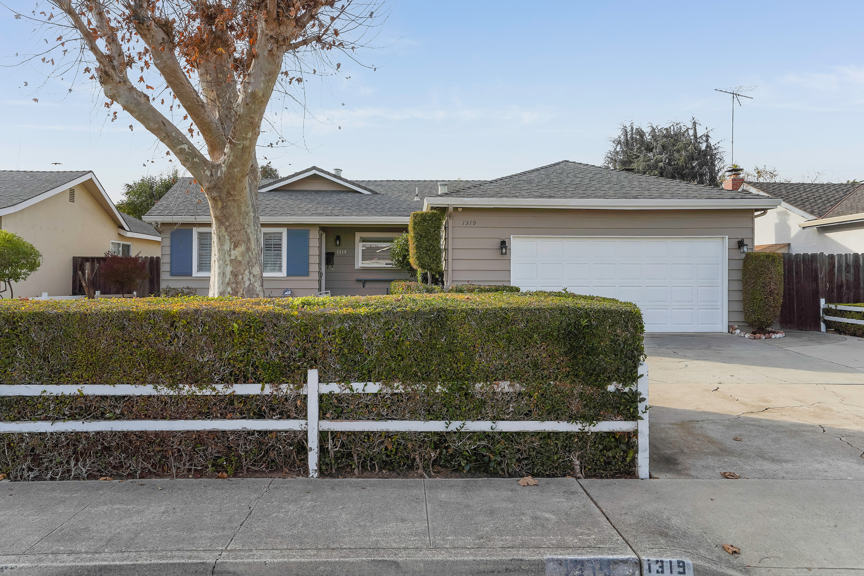 Front View - 1319 Wylie Way, San Jose 95130